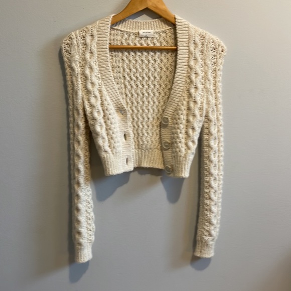 Wilder Free cropped wool sweater - Picture 3 of 6